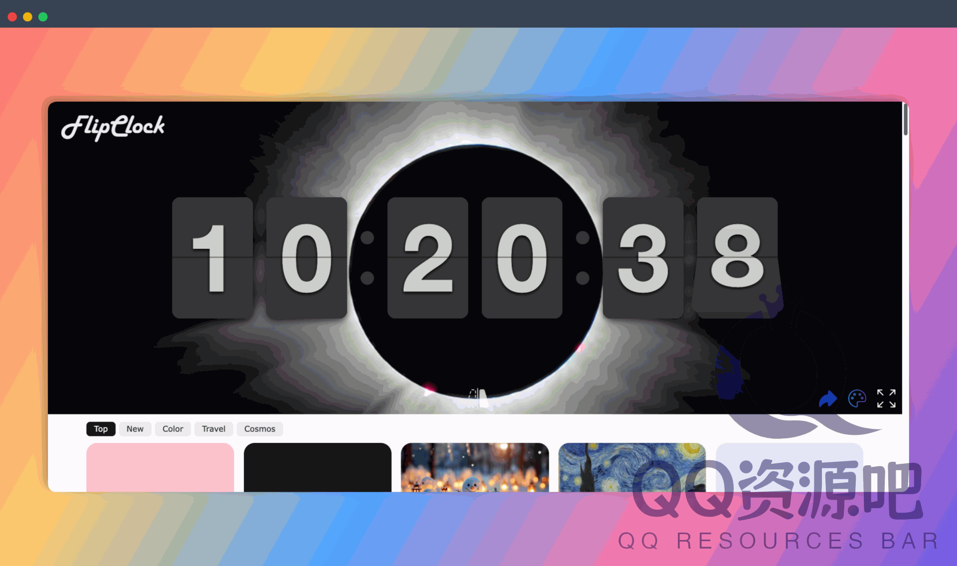FlipClock Online：一款免费在线翻页时钟，拥有多种主题和全屏模式，在任何设备上都能享受美观又精准的时间显示