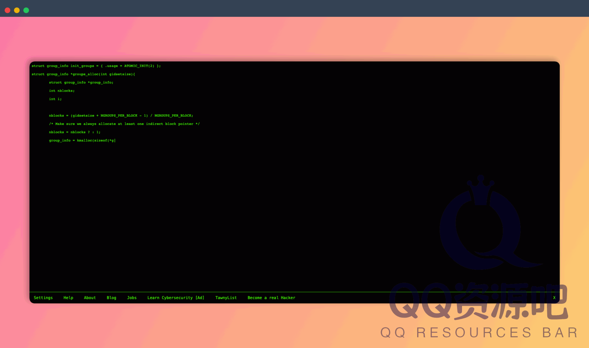 Hacker Typer ：一个让你在键盘上“乱码”也能瞬间变身黑客的网站，轻松满足你的装X欲望，还能有效防止窥屏