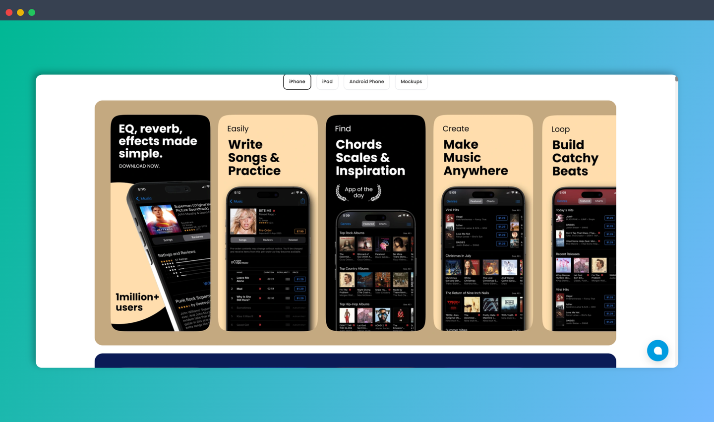 AppLaunchpad：一款在线截图生成工具，提供各种模板、设备、字体和颜色选择，帮你轻松搞定精美截图（免费+付费）