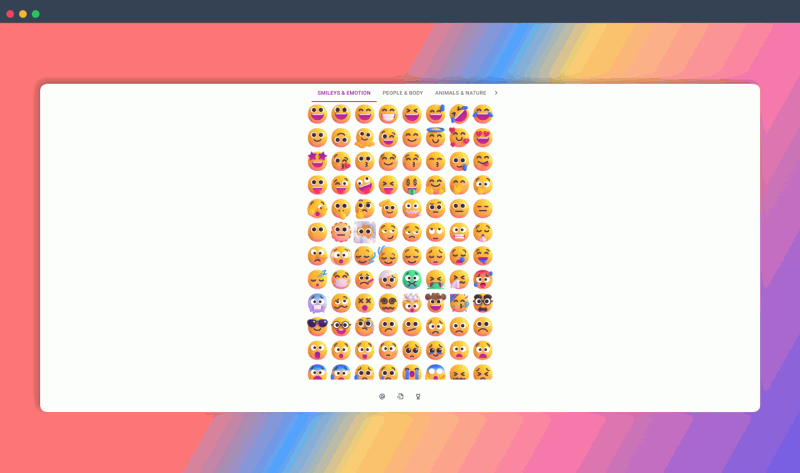 Fluent Emoji：微软官方开源的 emoji 库，颜值超高，风格统一，适合聊天、文档、演示文稿等场景