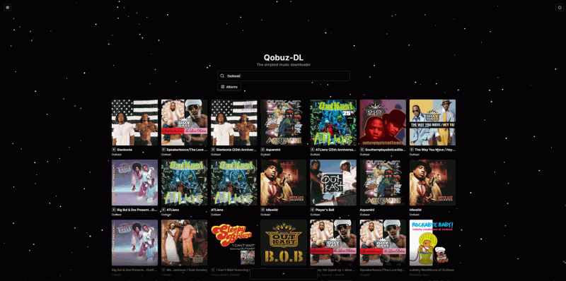 Qobuz-DL：一款开源的浏览器客户端，可以轻松下载高品质音乐到本地，支持多种无损和有损格式转换