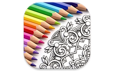 Colorfy v3.39，一款让人上瘾的涂色游戏，对抗焦虑压力，免费无广告