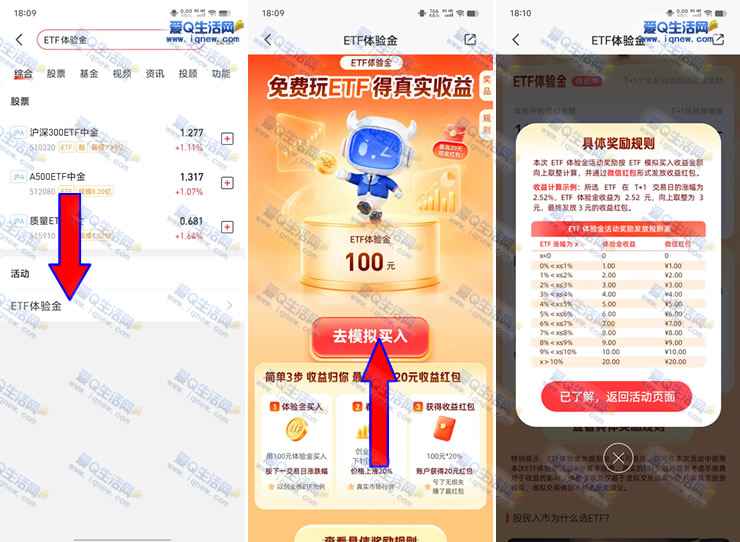 平安证券领ETF体验金 最高20元现金奖励