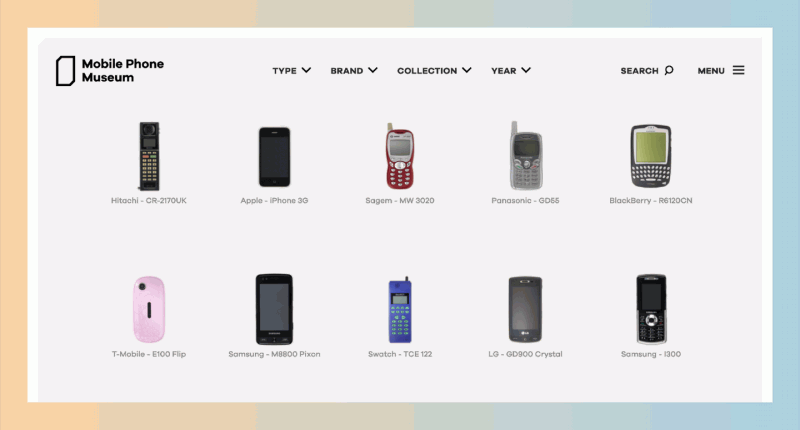 Mobile Phone Museum(手机博物馆):收集和展示各种老式手机,向公众普及手机发展的历史